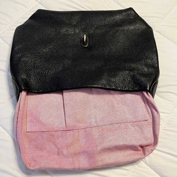 Dooney & Bourke Belvedere Pebbled Leather Bag with Gold Hardware - Black - Picture 7 of 7